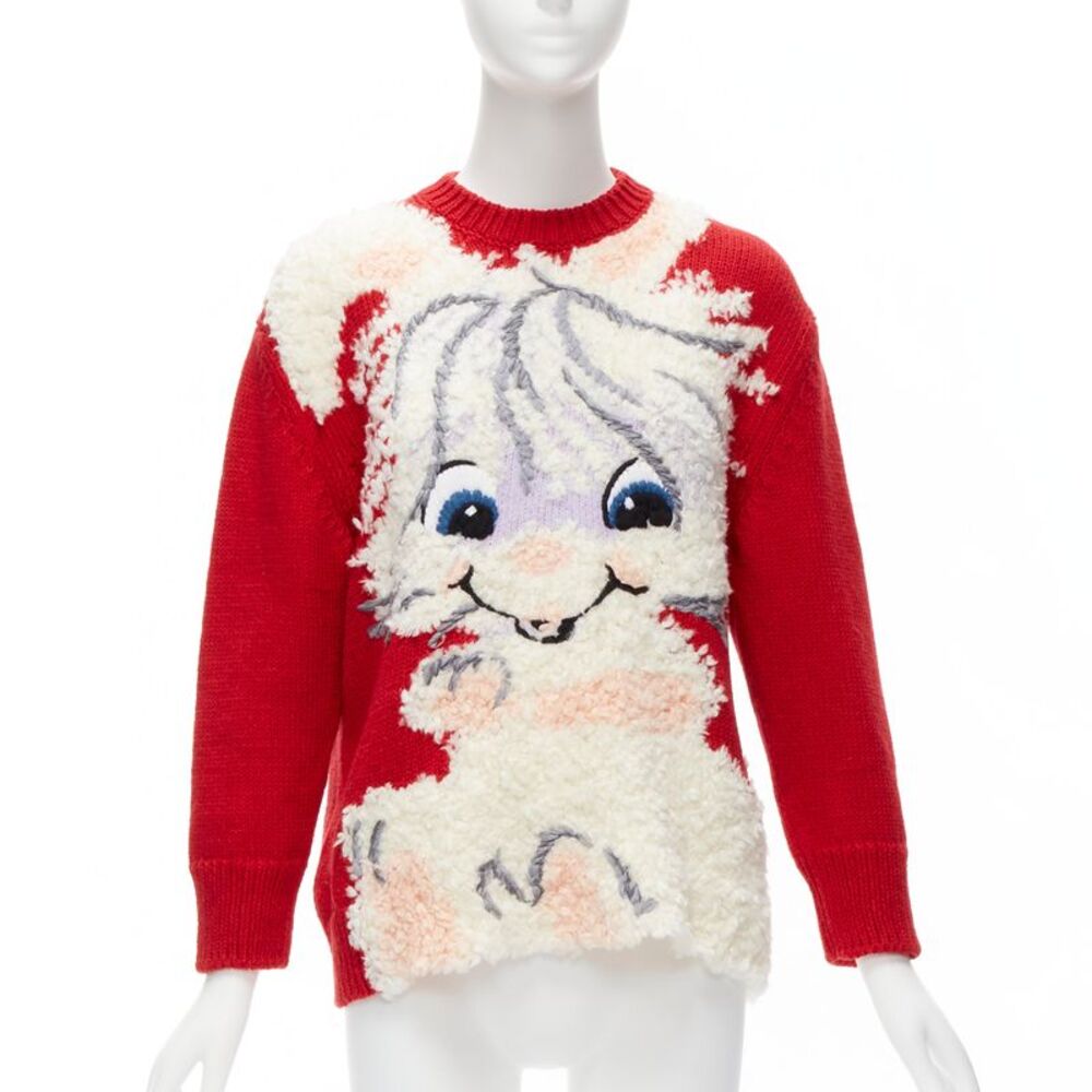 Stella Mccartney Wool Cotton Bunny Sweater